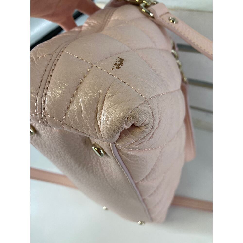 KATE SPADE PINK PUFFED QUILTED LEATHER CROSSBODY BAG (ASIS) - Picture 10 of 16
